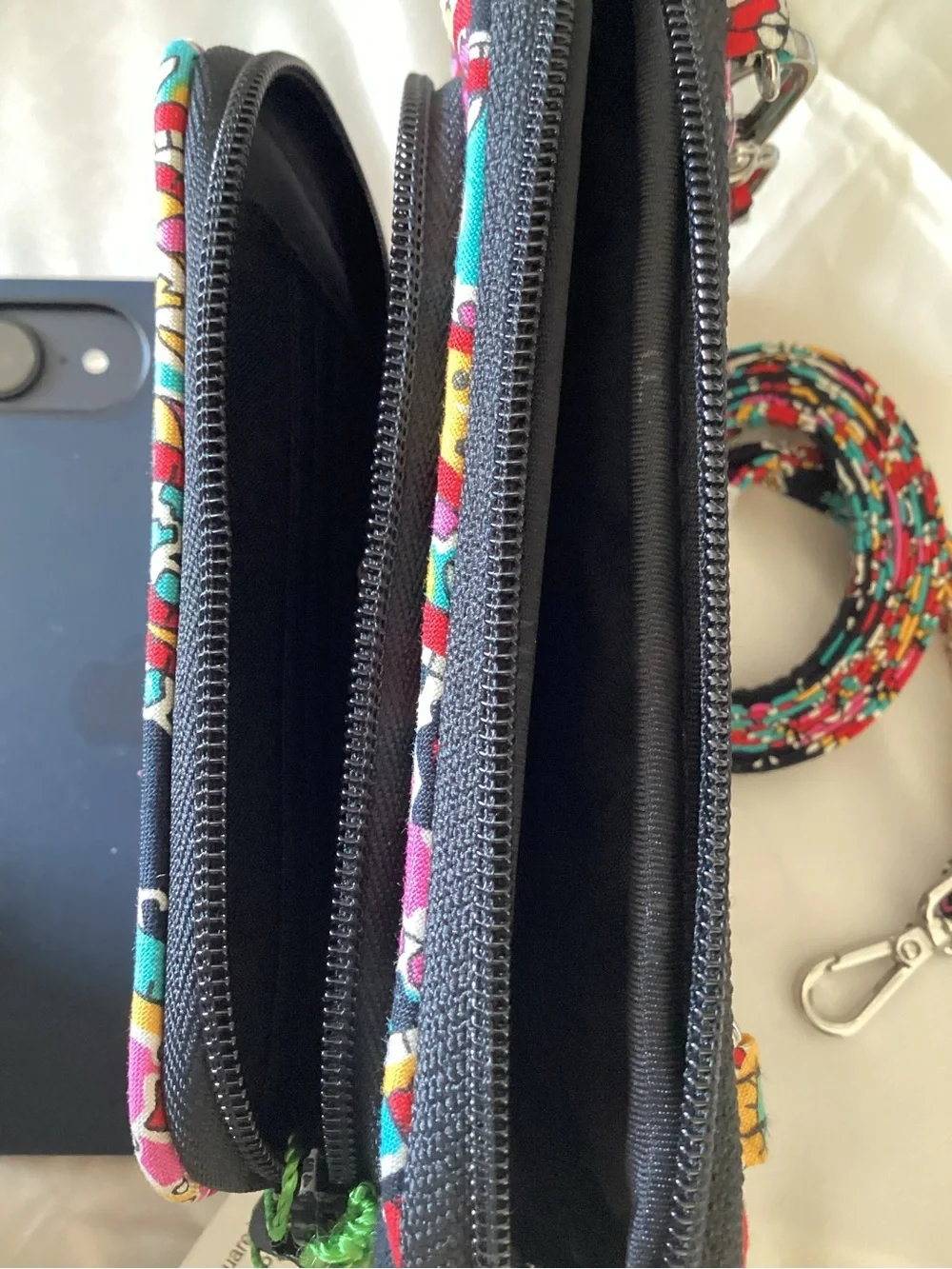 Retired, rare, Vera Bradley Parisian Paisley wristlet.